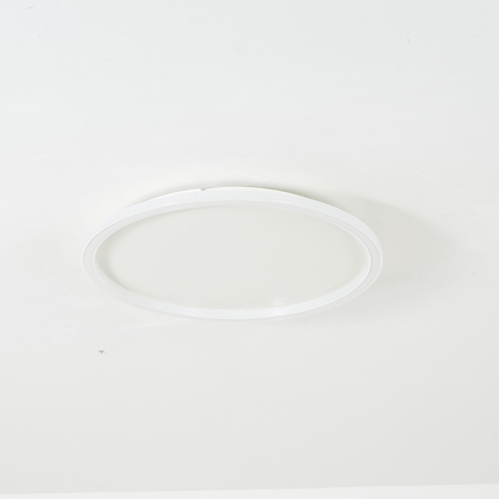 LunaNova - Modern LED Ceiling Light Metal/Acrylic for Living and Bedroom, Bowliftack/White Design | Bowlift