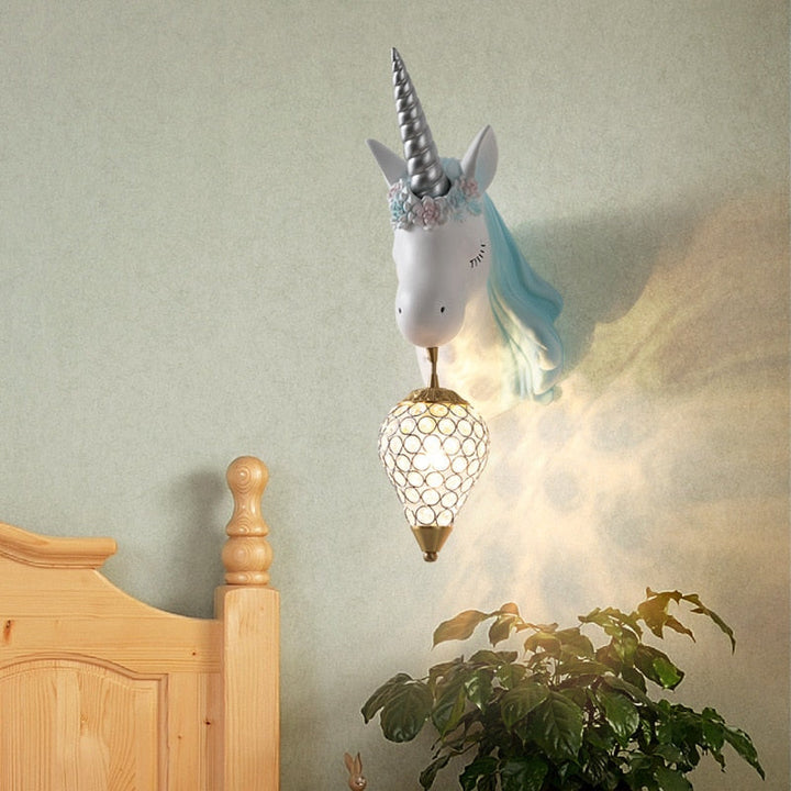 BowLift | Magical Unicorn Wall Lamp for Children – Playful & Warm Light