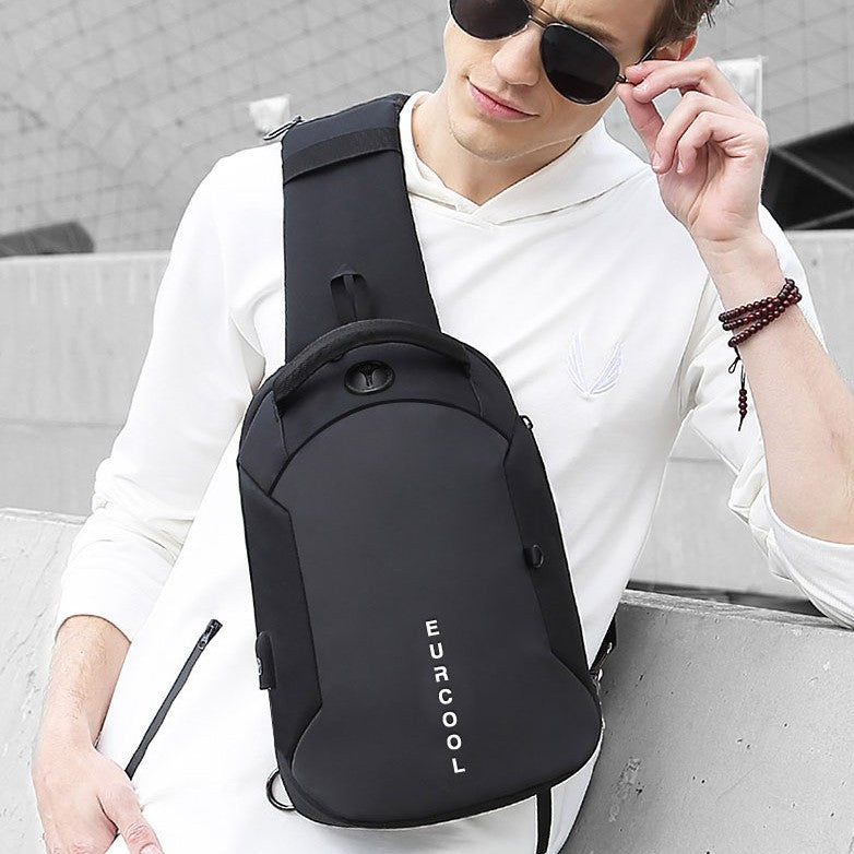 BowLift | Multifunctional Lightweight Packable Sling Bag, with Multi-layer Compartments, Large Capacity, Waterproof Fabric & Large Opening, for Trip, Commute, Hiking & More