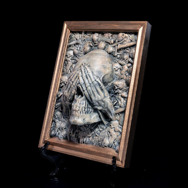 BowLift | Three Wise Skulls Picture Frame Decor
