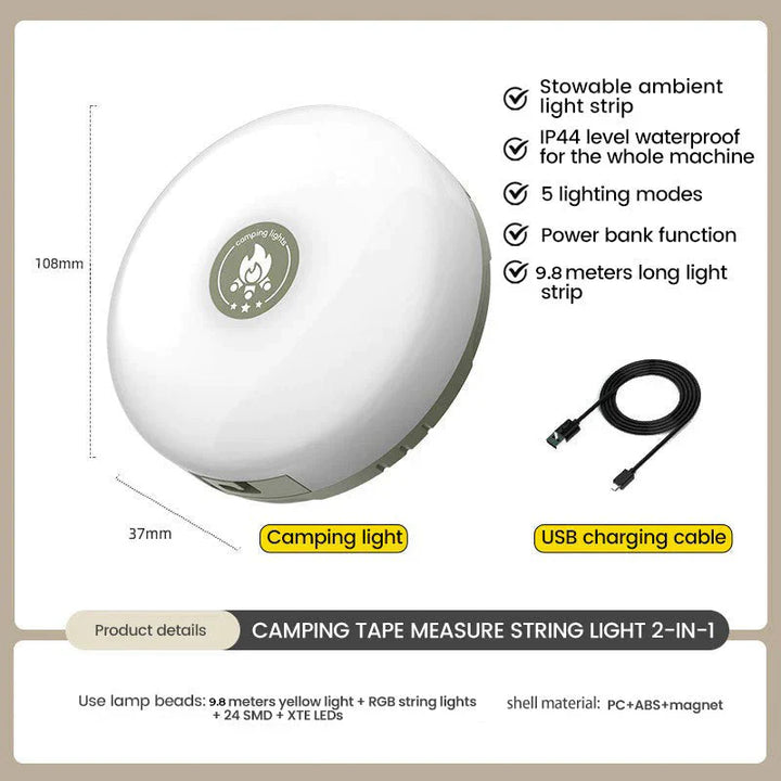 BowLift | Outdoor Waterproof Portable Storage Light