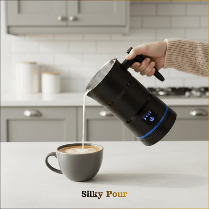 Electric milk frother for creamy foam | Bowlift