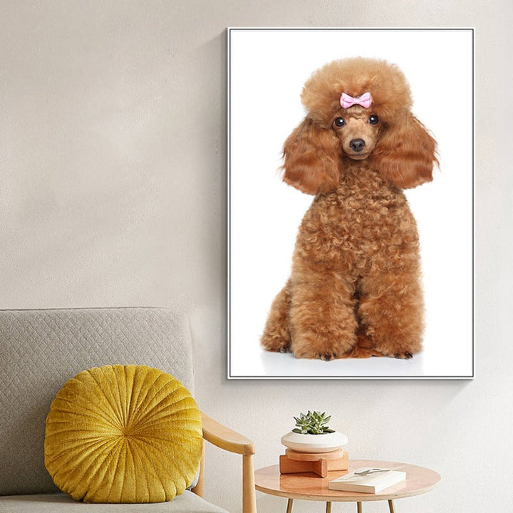 Modern Dog Posters and Prints - Canvas Wall Art Painting | Bowlift