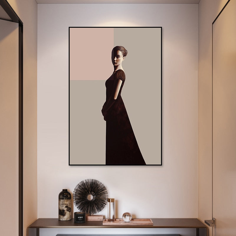 Luxurious Figure Wall Art - Canvas Wall Art Painting | Bowlift