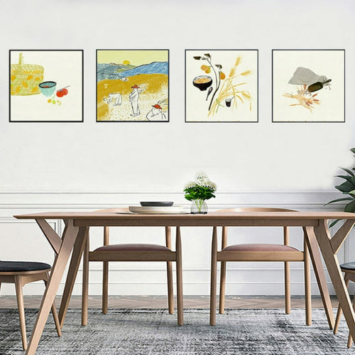 Chinese Solar Terms-Canvas Wall Art Painting | Bowlift