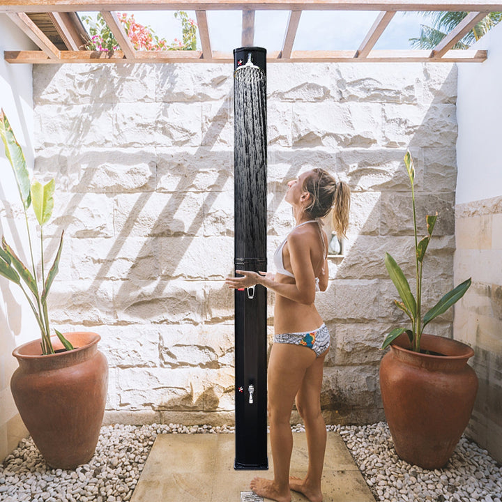 Solar shower 35L garden shower incl. protective cover | Bowlift