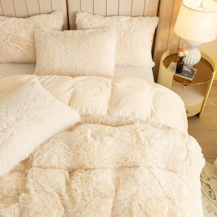 BowLift | Ultra Soft Plush Duvet Cover Set with Zipper - Luxury & Comfort