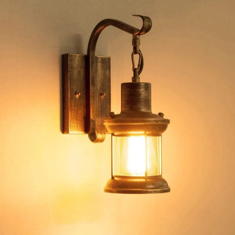 BowLift | Wall light vintage metal industrial sconce
