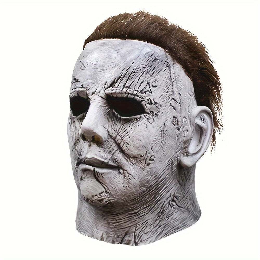 BowLift | Men's Eng Horror Halloween Costume Mask | Full Head Realistic