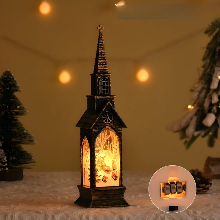 HolidayGlow Light - Modern Christmas Ornament LED Light | Bowlift