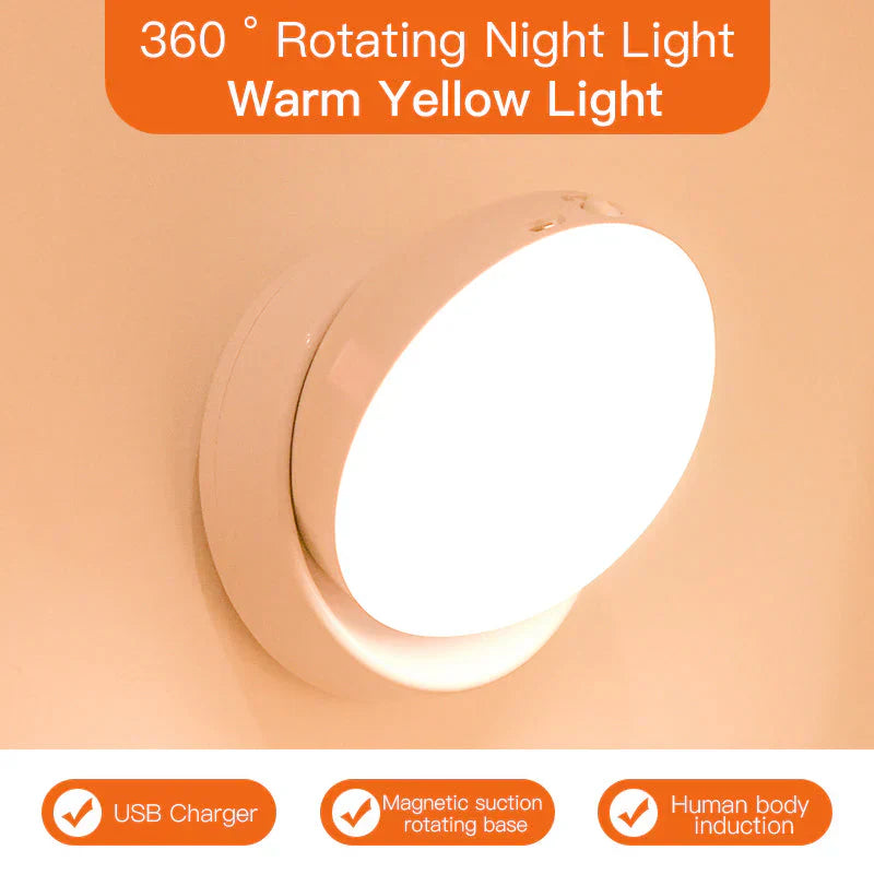Elegant Motion Sensor Night Light Bowlift