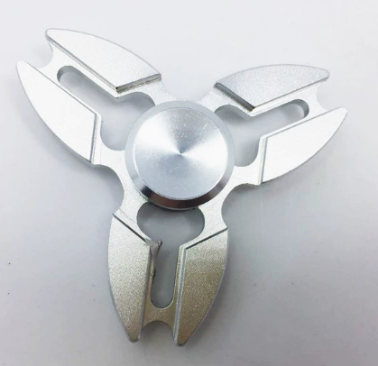 BowLift | Metallic Finger Fidget Tri Spinner