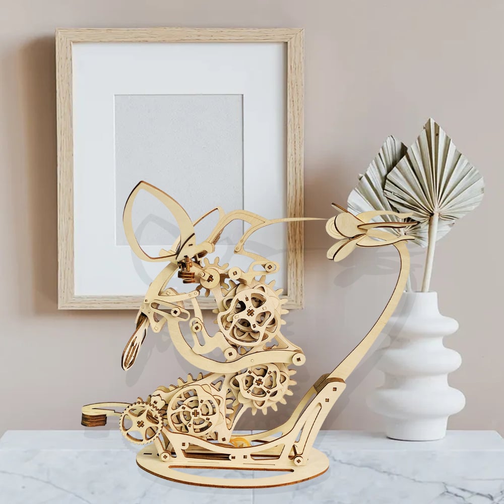 BowLift | 3d Wooden Mechanical Hummingbird