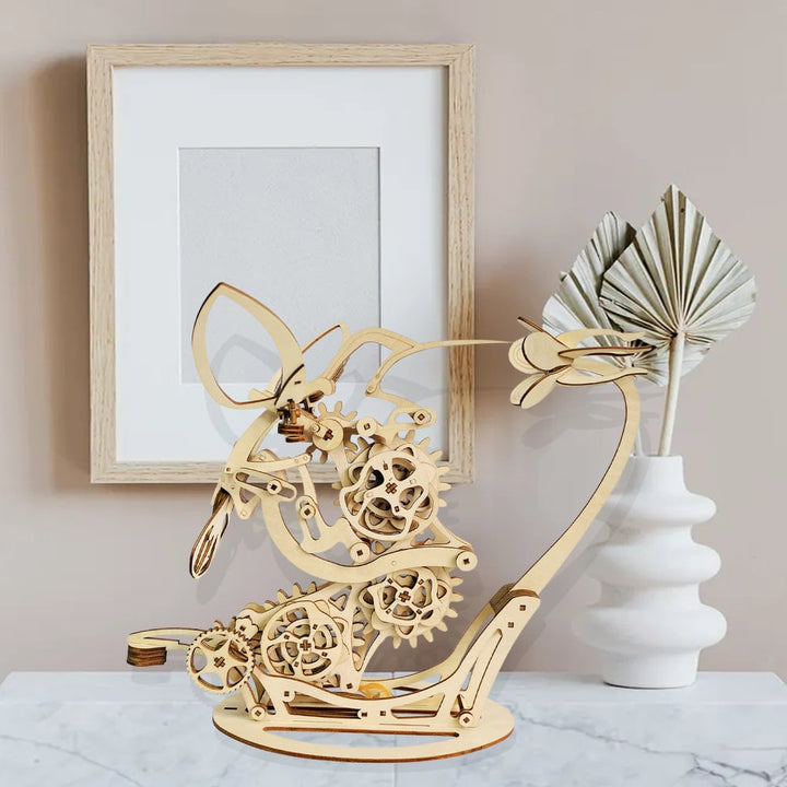 BowLift | 3d Wooden Mechanical Hummingbird