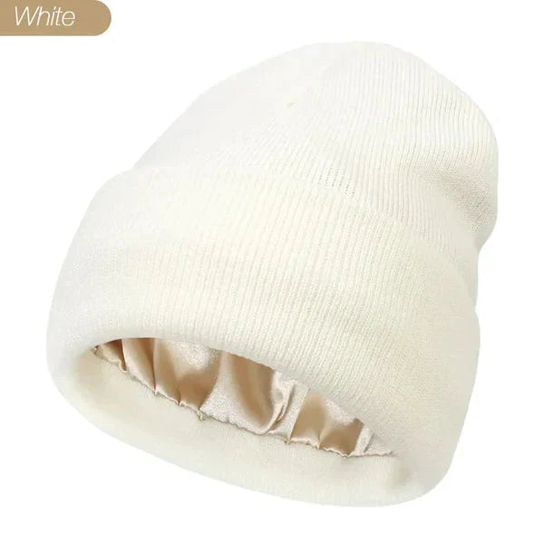 BowLift | Women’s Beanie Hat | Anti-Static & Anti-Frizz | Smooth Hair Protection | Cozy All-Day Comfort