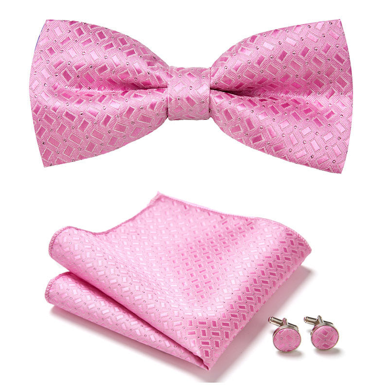Three-piece set with stylish bow ties Bowlift