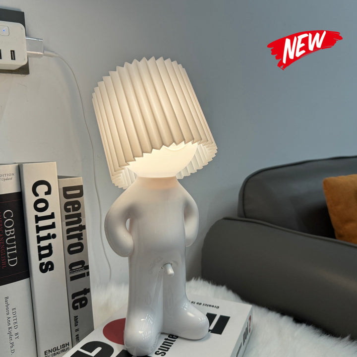 VerlegenLicht - Modern Geometric USB Table Lamp Bowlift