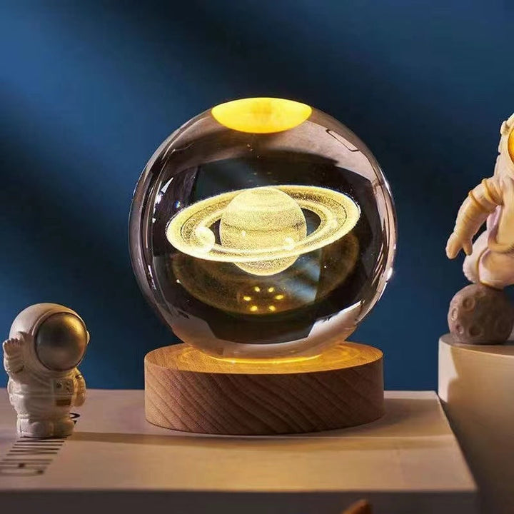 3D Crystal Ball Night Lamp Bowlift
