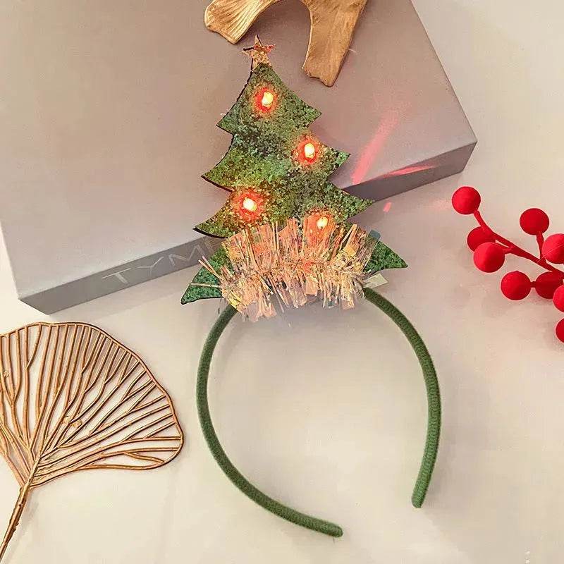 BowLift | Christmas With Light Headband Snowflake Women's