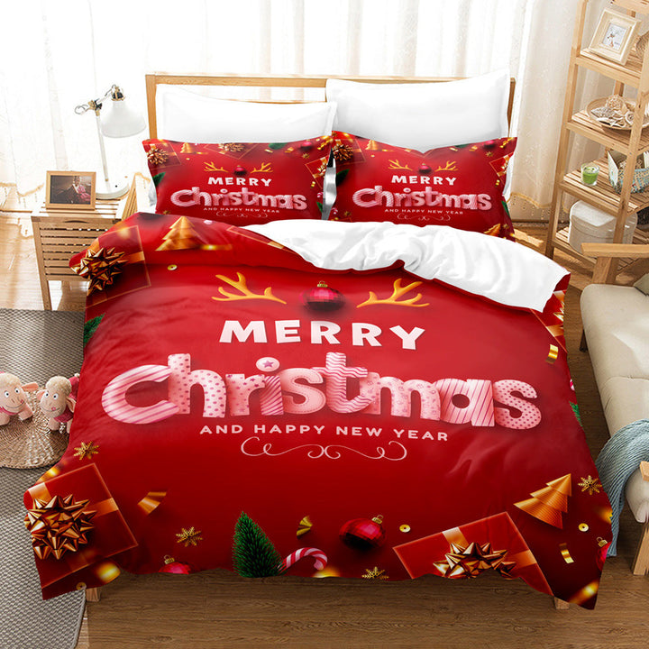 BowLift | Christmas Digital Printed Duvet Bedding Set