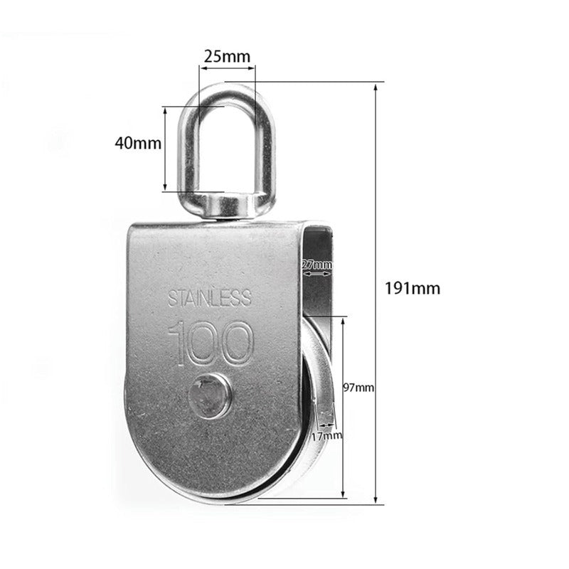 BowLift | Stainless Steel Swivel Pulley
