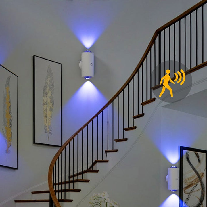 BowLift | Smart Motion Sensor Wall Lamp with Colorful Gradient