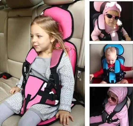 BowLift | Portable Child Travel Car Seat | Foldable Safety Booster with 5-Point Harness | Ages 0–12 Years