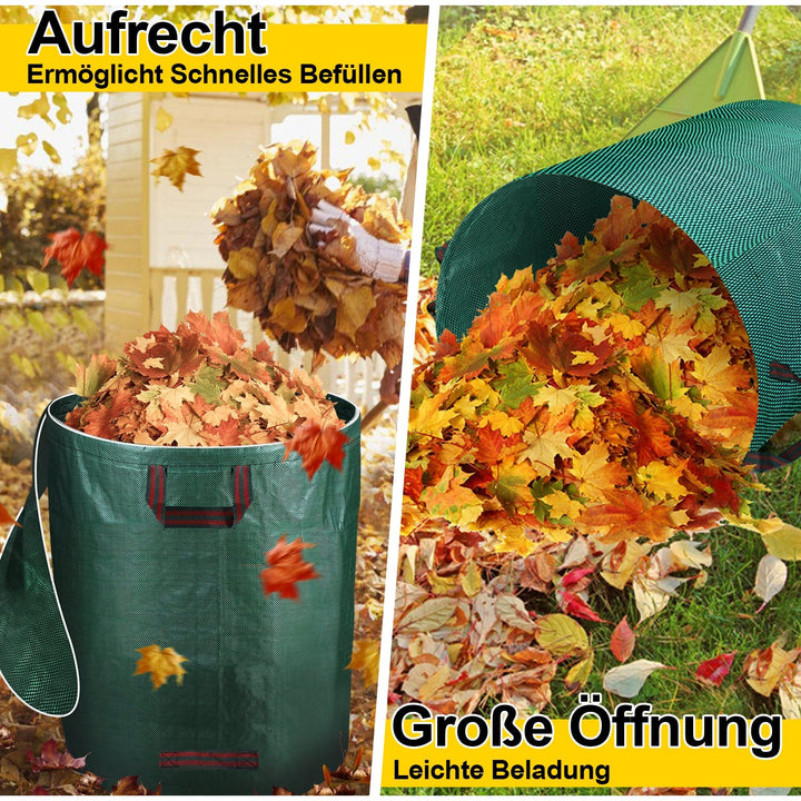 Garden waste bag garden sack 272L with lid | Bowlift