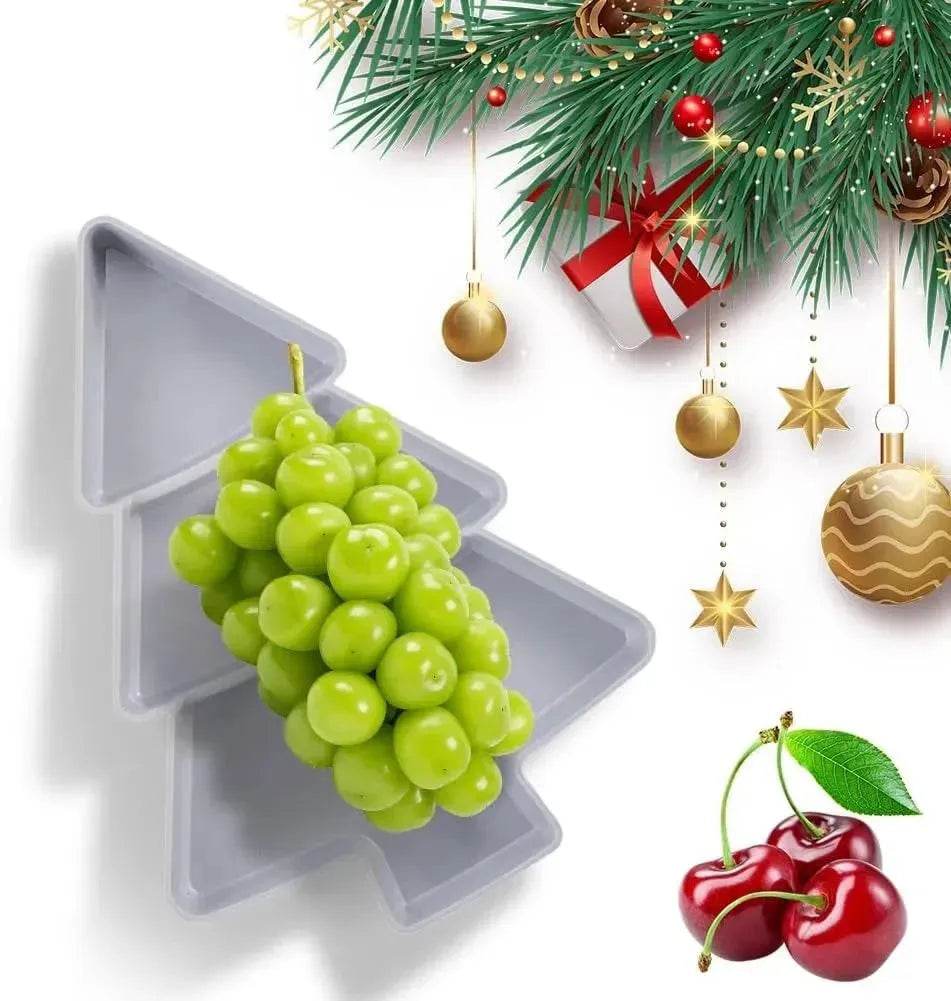 BowLift | Creative Christmas Tree Fruit Platter Tray