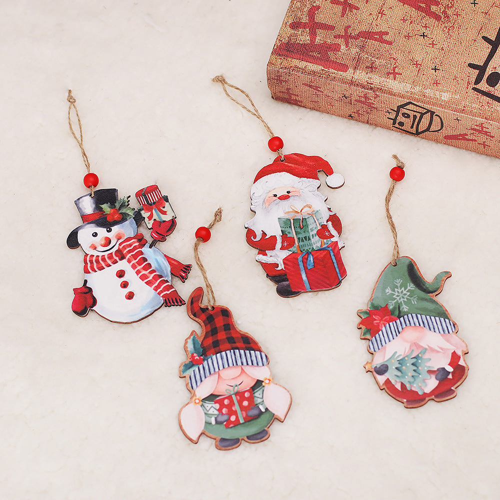 BowLift | Christmas Retro Faceless Doll Pendant Couple Ornaments