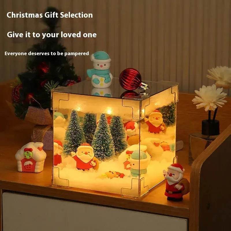 BowLift | Christmas Cube Night Light Lamp Desktop Decoration Christmas gifts