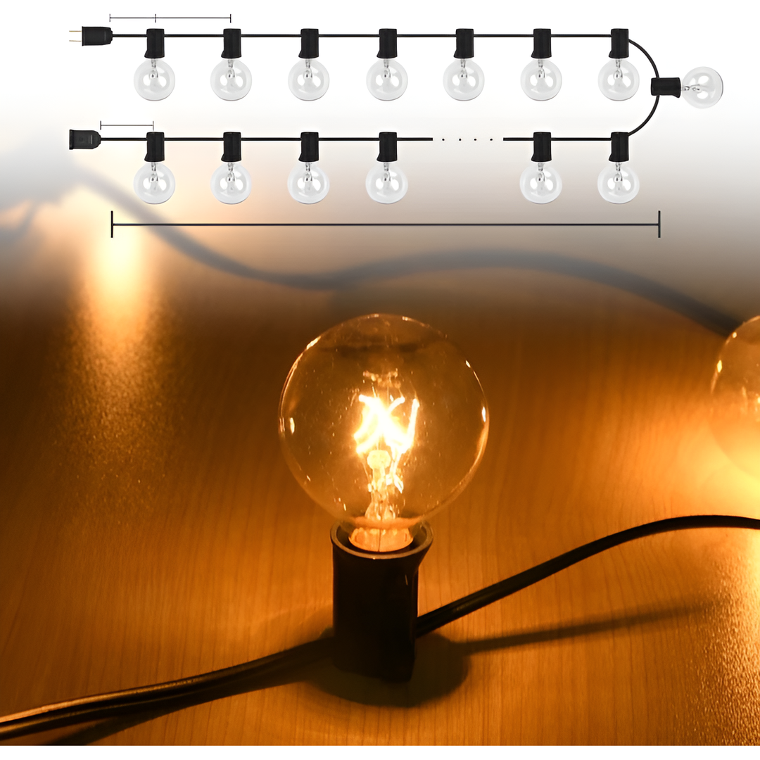 FairyFlicker String Lights - Luxurious Patio Lighting with Waterproof Protection | Bowlift