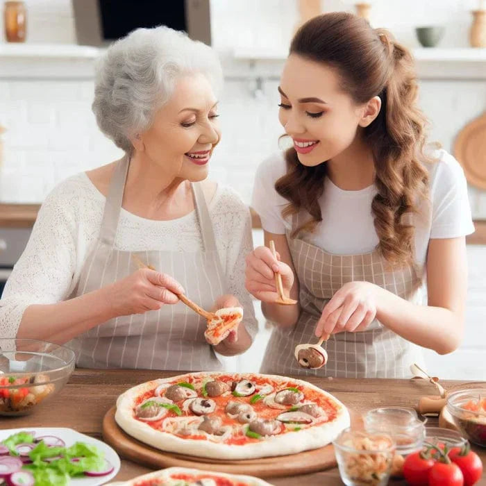 FlexiPizza Peel – Adjustable Pizza Shovel for Home Bowlift