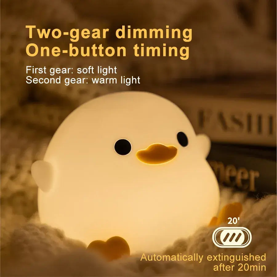 Enten Night Light | Enchanting Nightstand Light | Bowlift