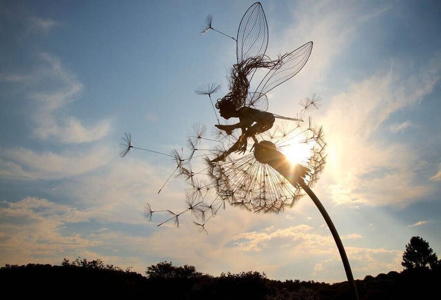 BowLift | Ideal Garden - The metal fairy that I appreciate