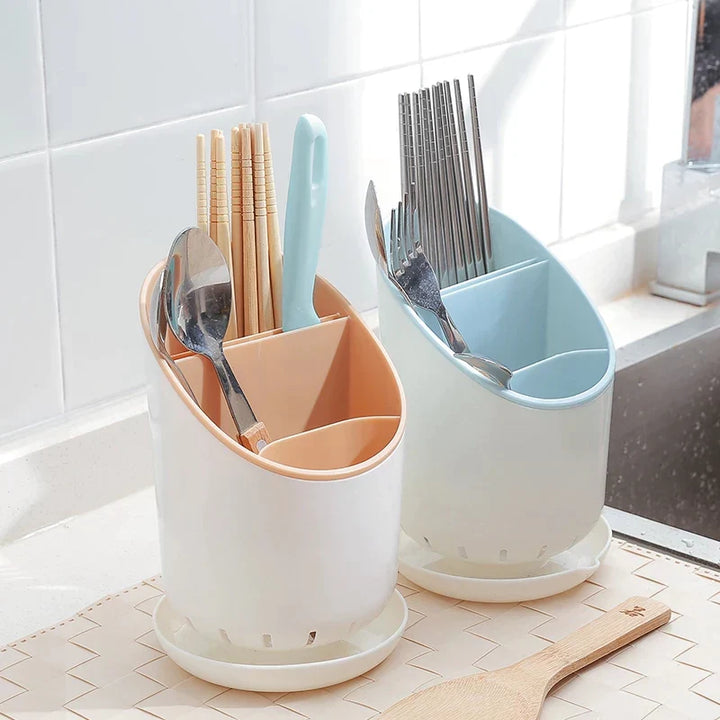 Cutlery Holder With Drainer Bowlift