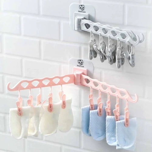 Folding Clothes Socks Hanger Bowlift