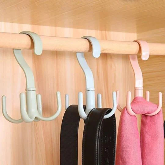 360 Rotating Hook Belt And Tie Hanger Bowlift