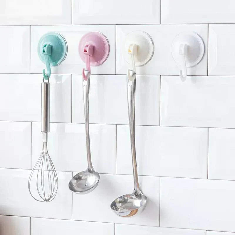 Multi-Purpose Suction Cup Strong Wall Hook 2 pcs Bowlift
