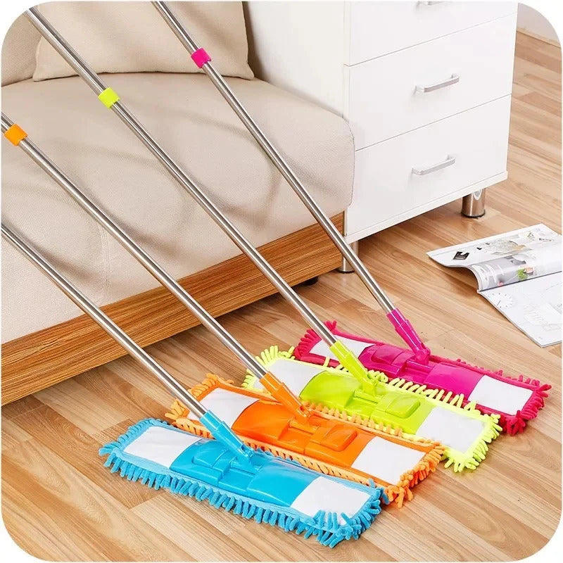 Flat Microfiber Squeeze Mop With Long Handle Bowlift
