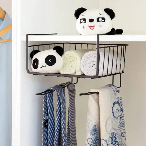 Under Shelf Storage Cabinet Basket Bowlift