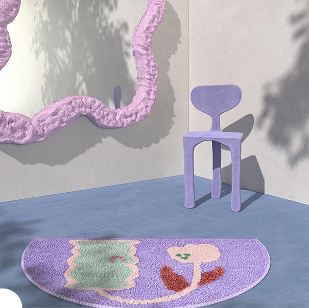 BowLift | Wonderful small flower bath mat