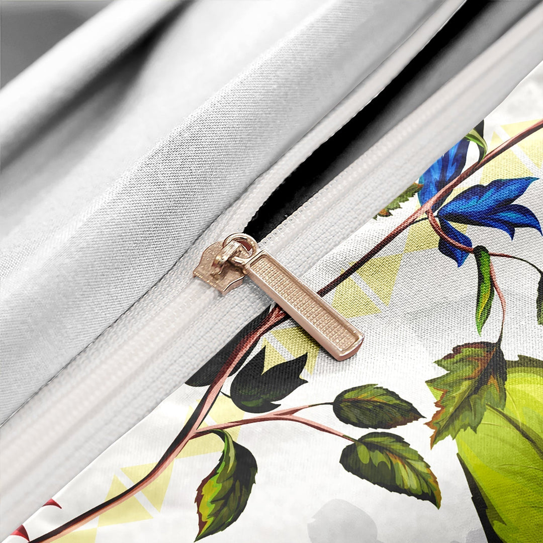 BowLift | FlightBloom - Luxurious Floral and Bird Bedding