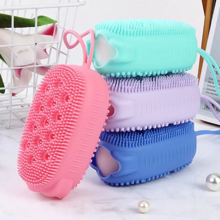 Silicone Bath & Massage Brush Double Sided Bowlift