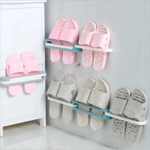 3 In 1 Bathroom Slipper Rack Bowlift