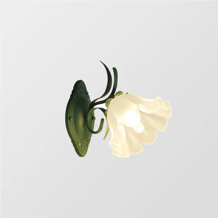 BowLift | LED Lily of the Valley Flower Wall Lamp - Decorative Floral Light Fixture for Living Room & Bedroom Decor