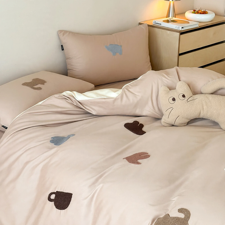 Autumn-Winter Bedding Cotton, 4-piece