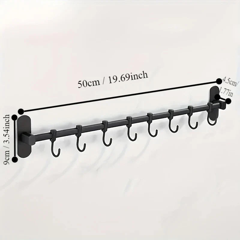 BowLift | Storage shelf for kitchen utensils – versatile use – wall-mounted – storage shelf for pan lids and spatulas