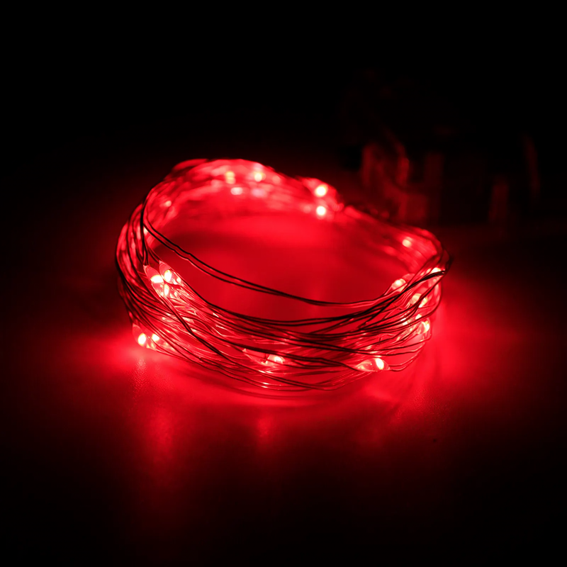 LED copper wire string lights for creative decorations