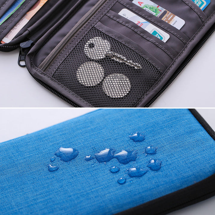 BowLift | Multi-Pocket Family Travel Document Bag